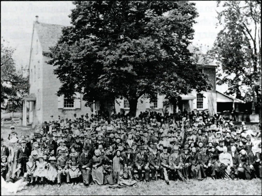 Photograph No. 3 - Reunion of Descendants of Edward and Eleanor Foulke, Gwynedd, PA, May 30, 1898