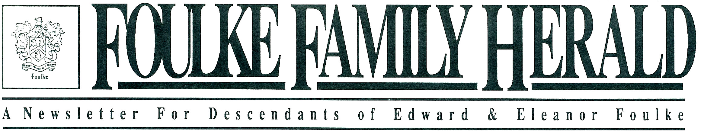 Foulke Family Herald Banner